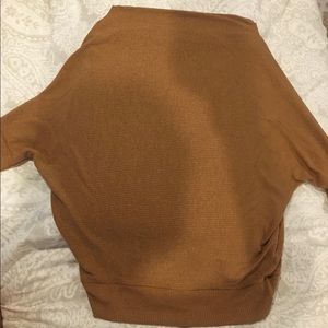 New Vici dolls dolman knit top in caramel